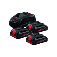 Bosch 3x ProCORE18V 4.0Ah + GAL 1880 CV (carton) 18V Starter Set £189.95